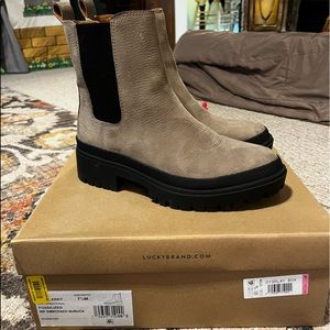 Lucky Brand leather boots